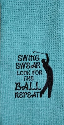 Repeat Golf Towel