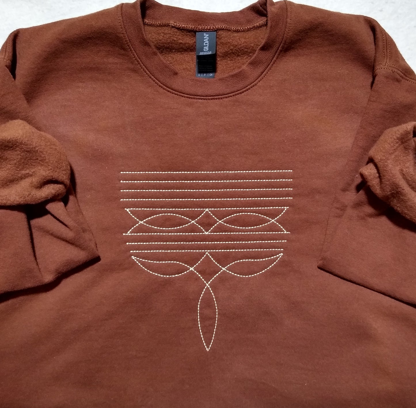 Western Sweatshirt Brown