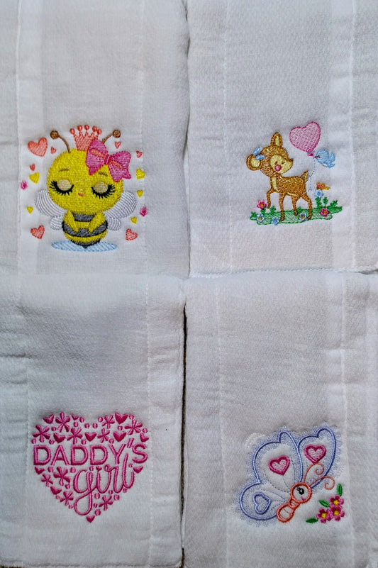 Cute and Adorable Burp Cloths